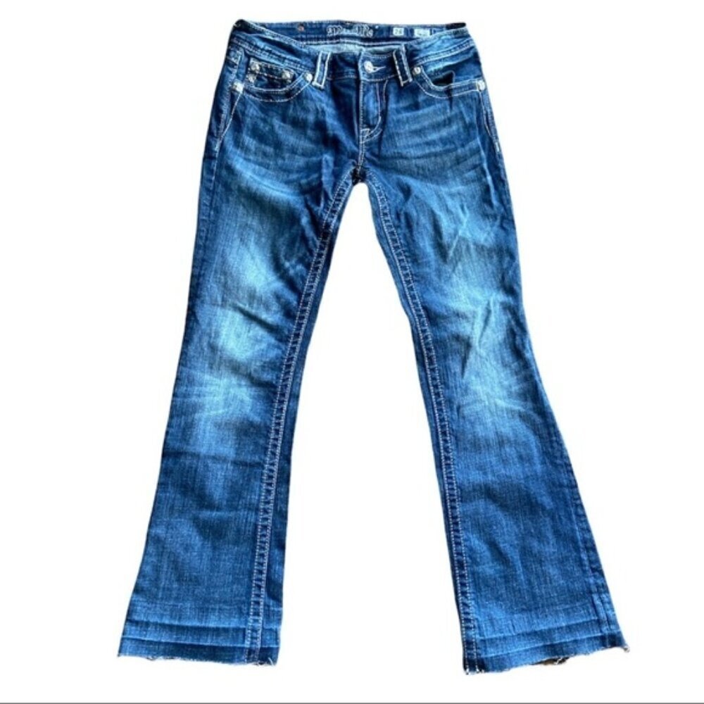 Miss Me boot cut jeans size 28 - Picture 6 of 9